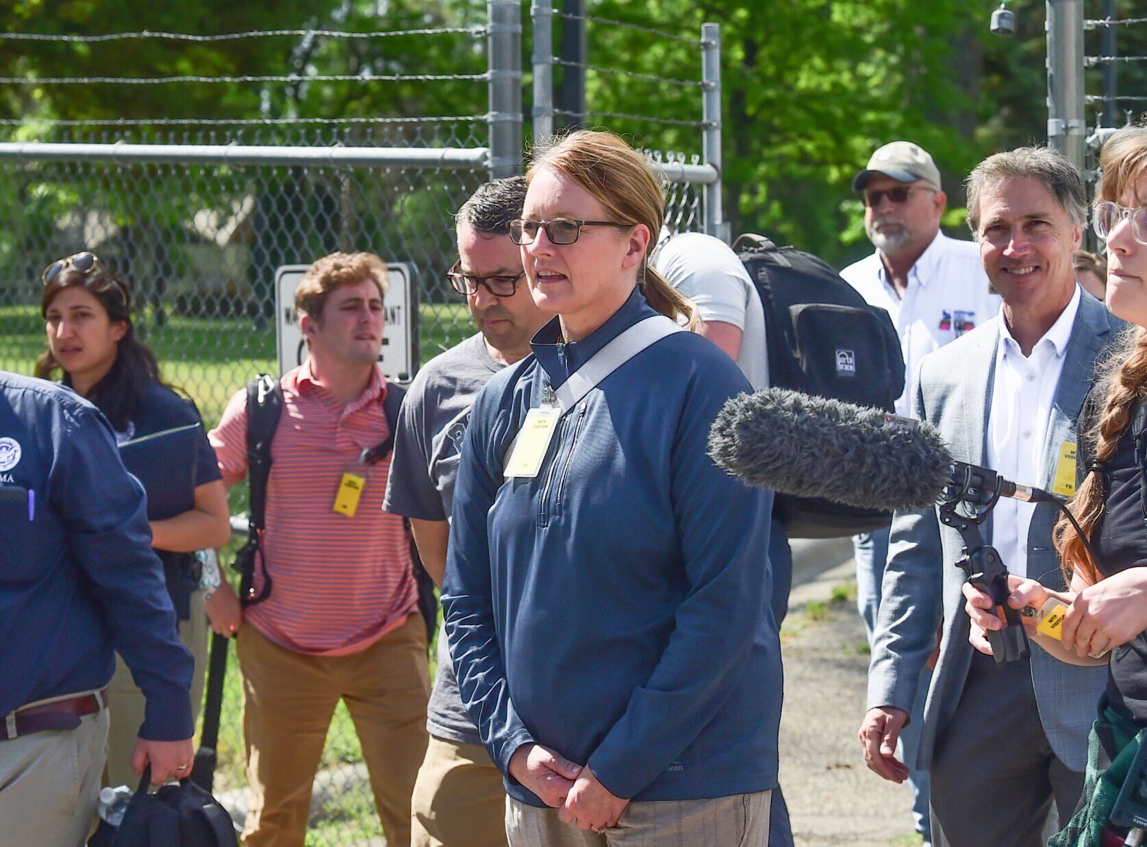 Senator Jon Tester and FEMA Administrator Deanne Criswell visit Billings water plant amid historic flooding